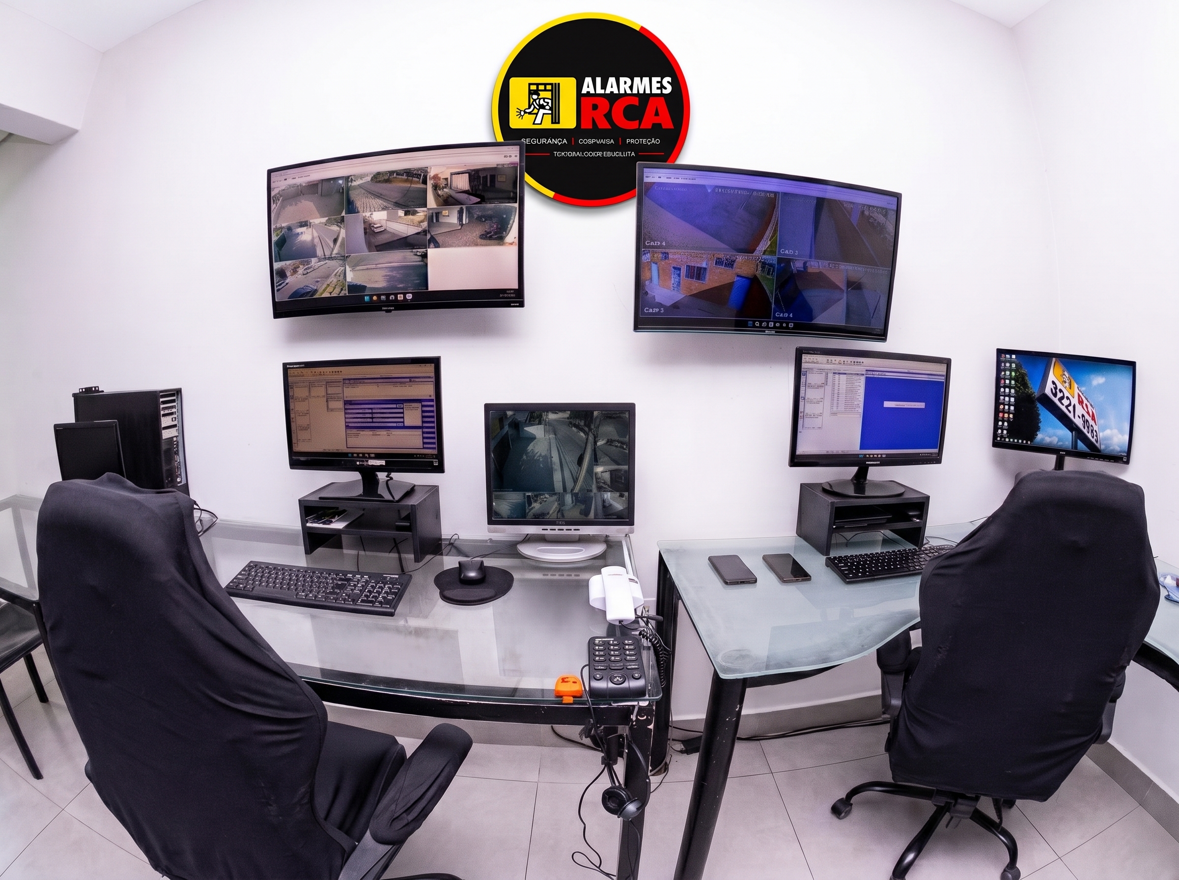 Central de Monitoramento e Gravação